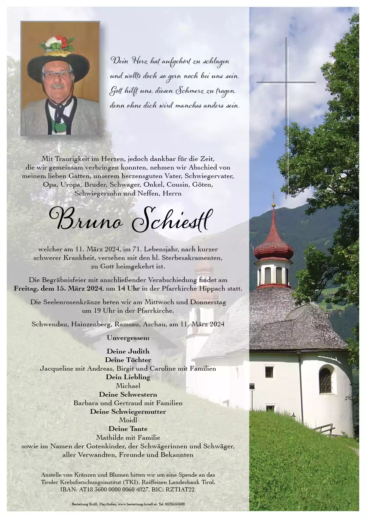 Parte von Bruno Schiestl